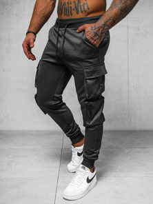 Pantalon jogger Homme Gris OZONEE O/PAN23023