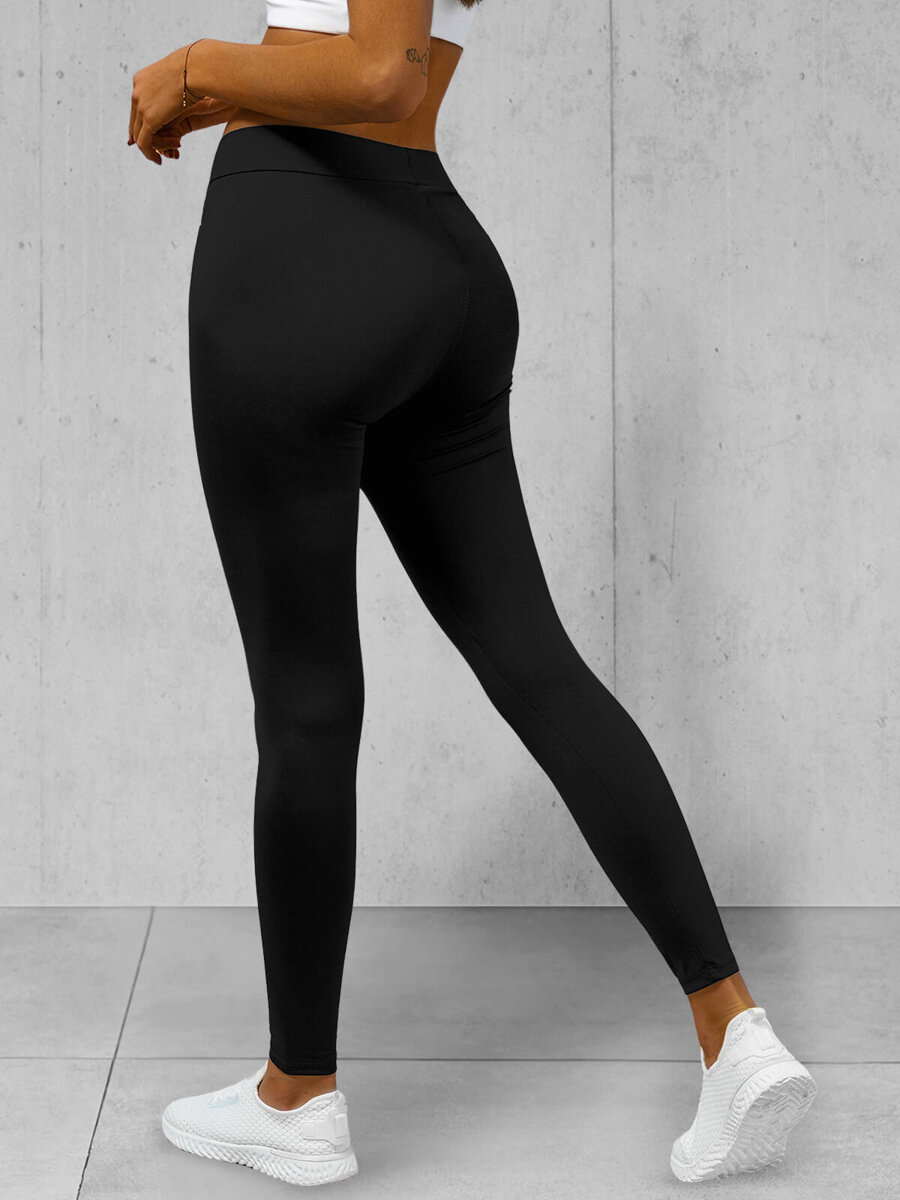 Legging Femme Noir OZONEE JS/1001Z