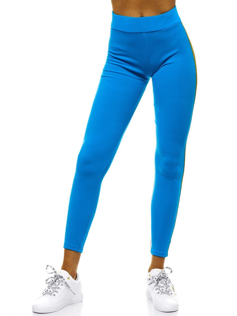 Legging bleu cheap ciel