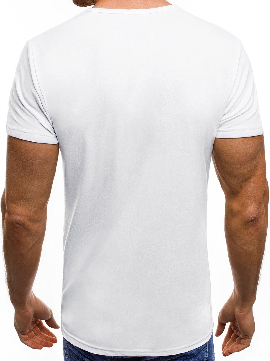 OZONEE JS/SS220 T-Shirt Homme Blanc | OZONEE