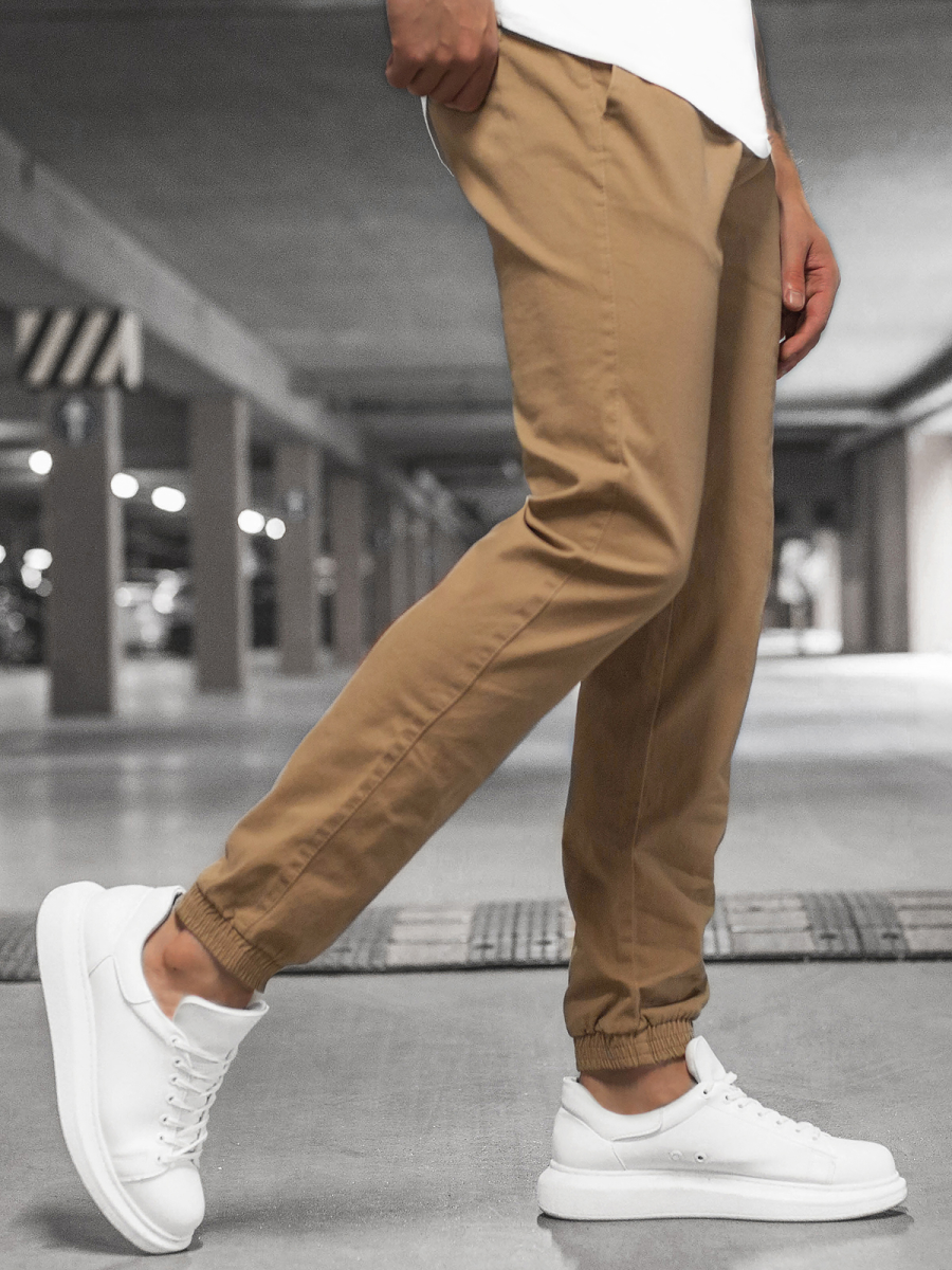 Pantalon chino jogger top homme