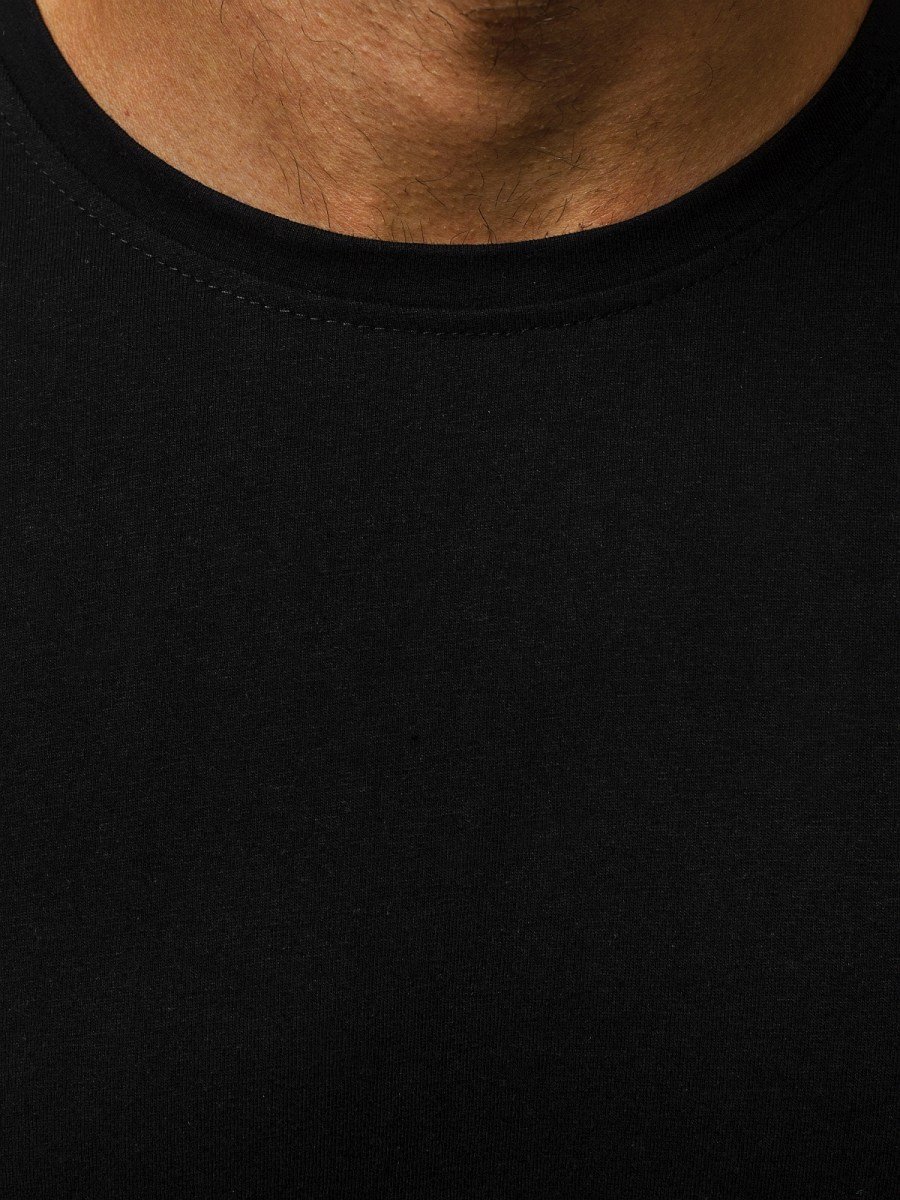 T-shirt à manches longues homme foncé et noir OZONEE O/B261