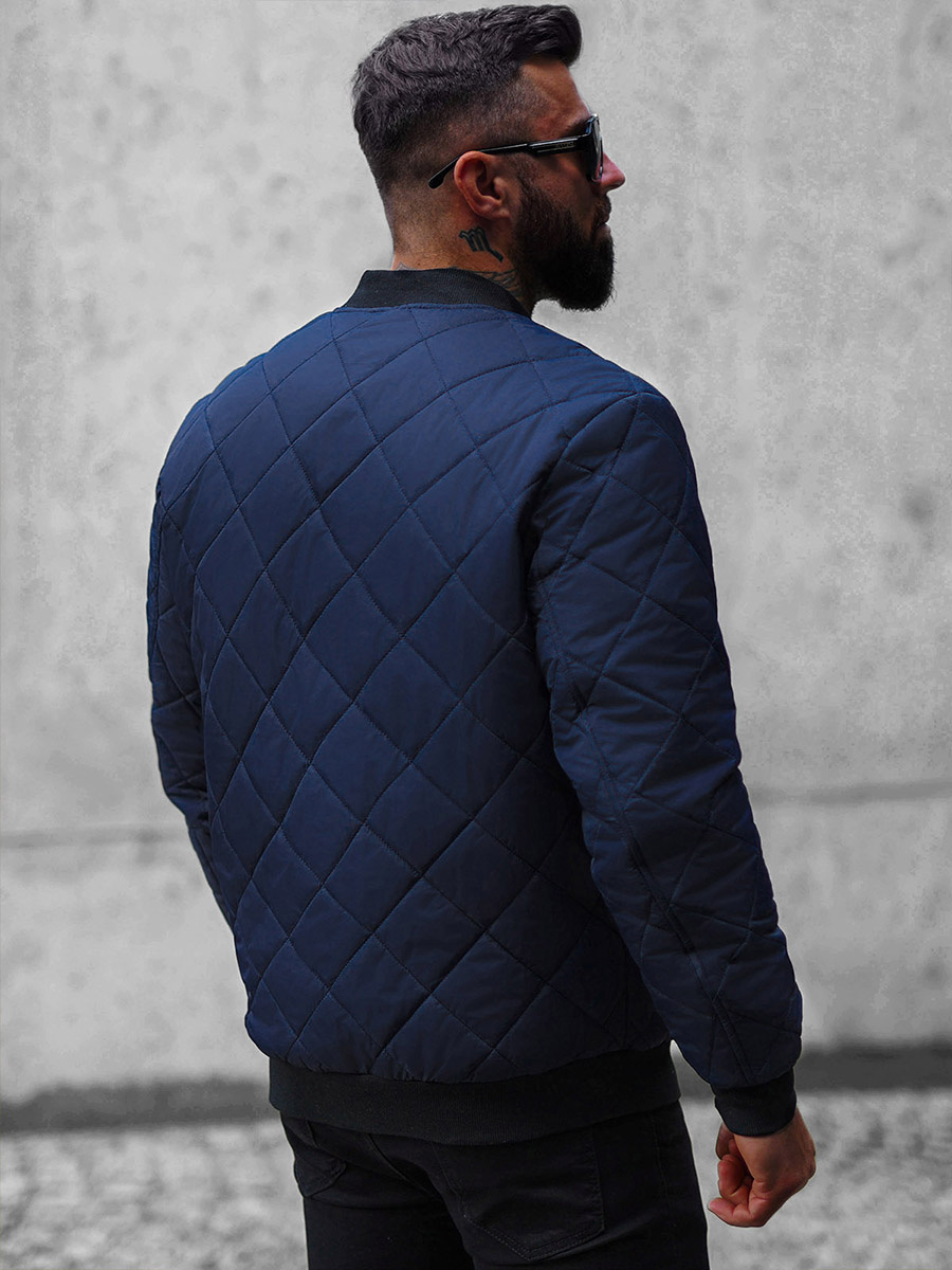Veste bleu foncé homme best sale