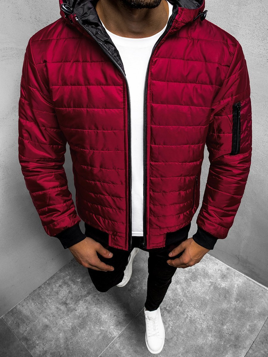 veste coq sportif homme bordeaux