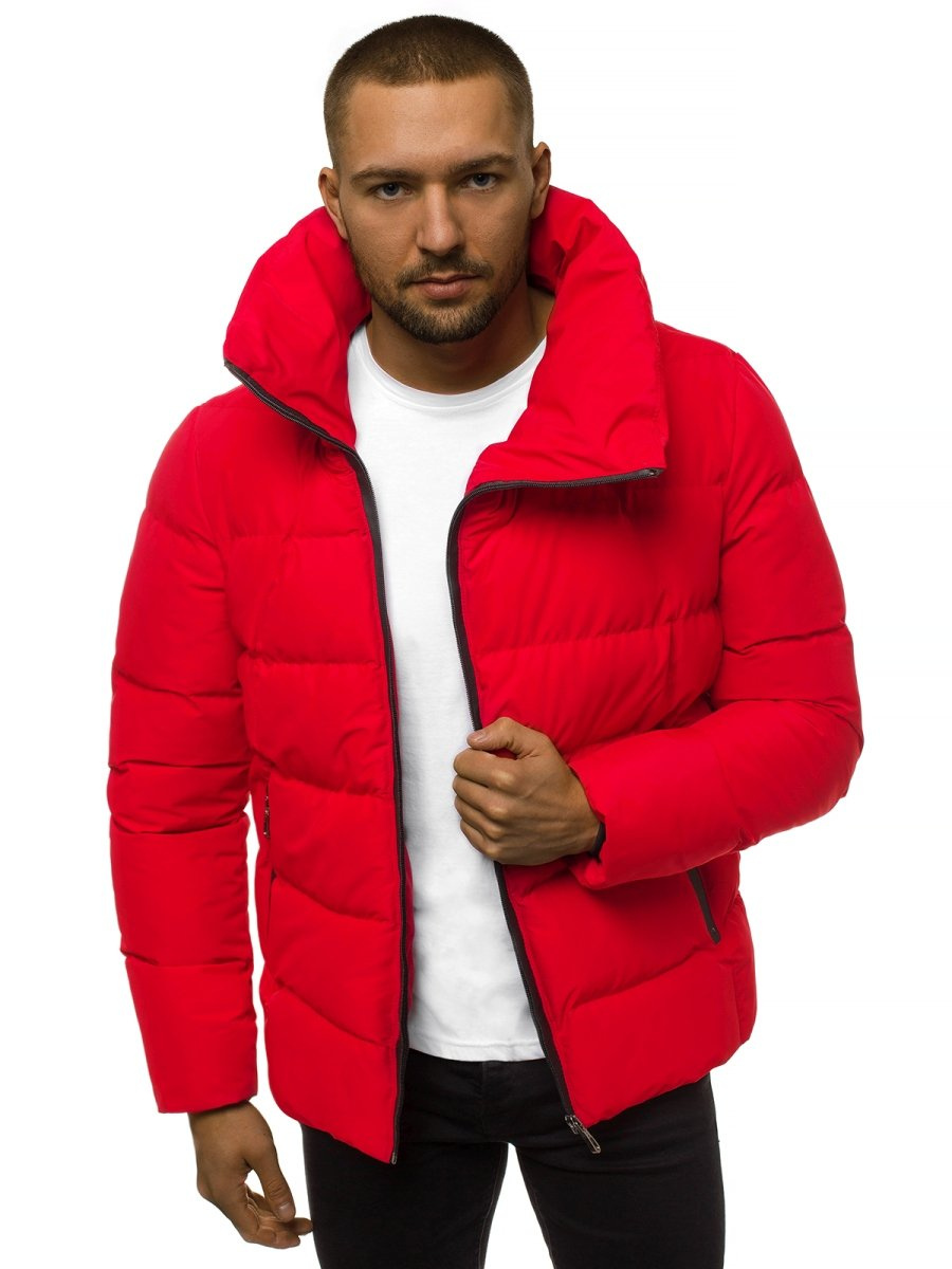 Veste homme rouge Outlet