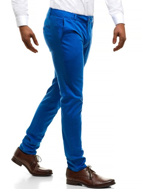 BRUNO LEONI 9848 Pantalon Homme Bleu