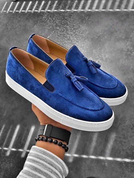 Chaussures Slip-on Homme Bleu foncé TAM/475