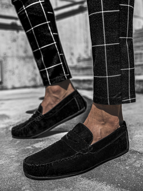 Chaussures Slip-on Homme Noir T/125