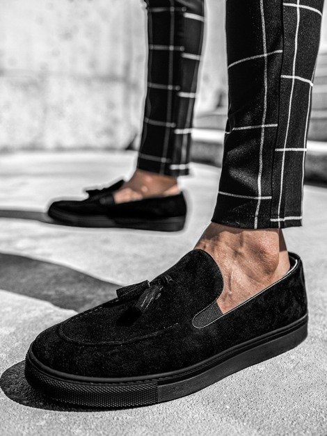 Chaussures Slip-on Homme Noir TAM/475