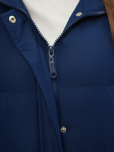 Gilet femme bleu foncé OZONEE JS/M728/215Z