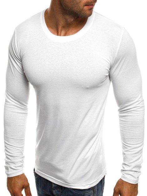 J.STYLE 2088 T-shirt à manches longues Homme Blanc