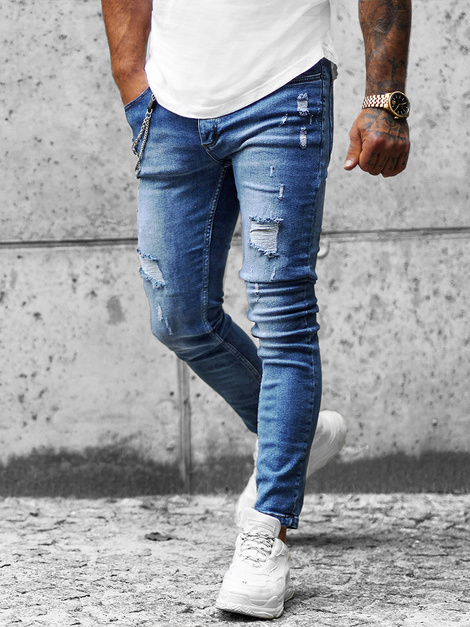 Jean Homme Bleu Foncé OZONEE E/5604/01