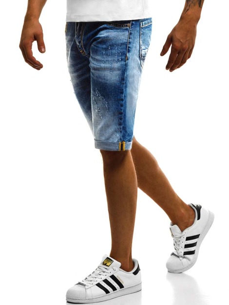 OZONEE DT/K8005 Shorts en jean Homme