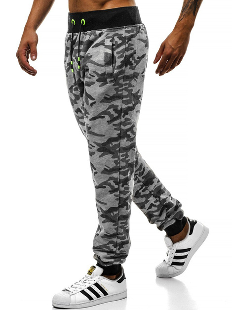 OZONEE JS/KZ16 Pantalon de survêtement Homme Gris