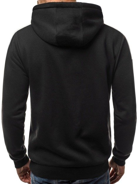 OZONEE JS/TR09 Sweatshirt Homme Noir
