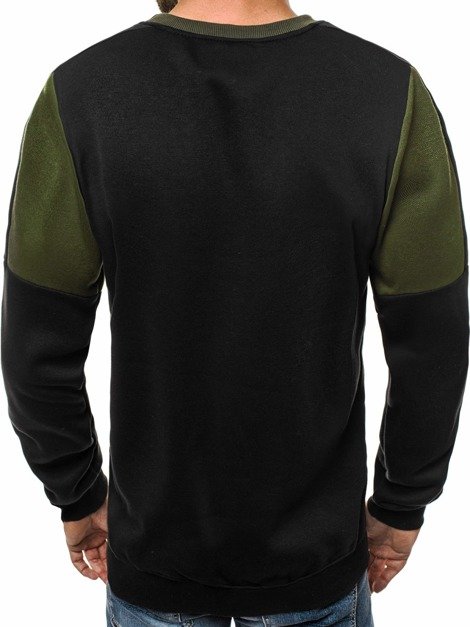 OZONEE JS/TX08 Sweatshirt Homme Vert