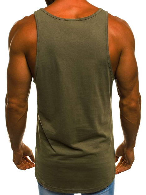 OZONEE O/1188 T-Shirt Homme Vert