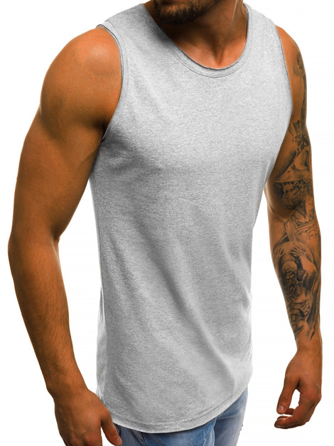 OZONEE O/1205 T-Shirt Homme Gris