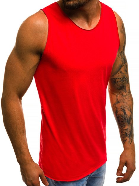 OZONEE O/1205 T-Shirt Homme Rouge