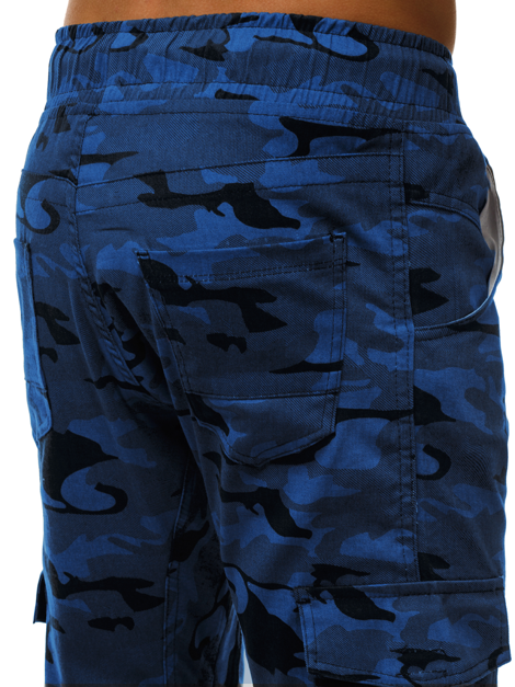 Pantalon Jogger Homme Bleu foncé OZONEE A/404