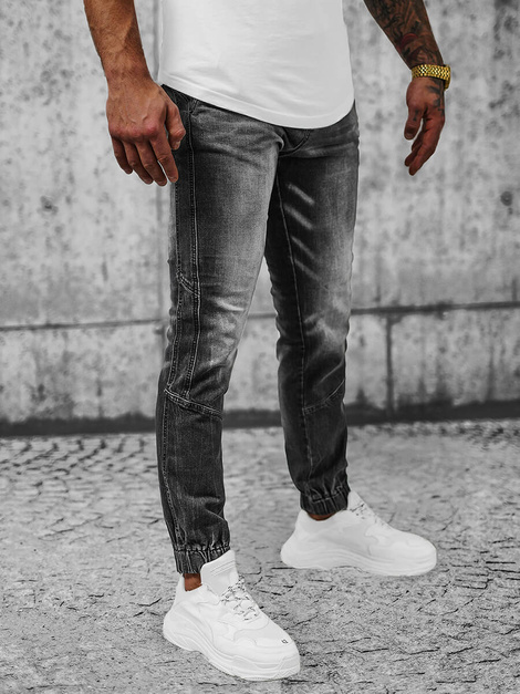 Pantalon Jogger Homme Noir OZONEE NB/MP0118N