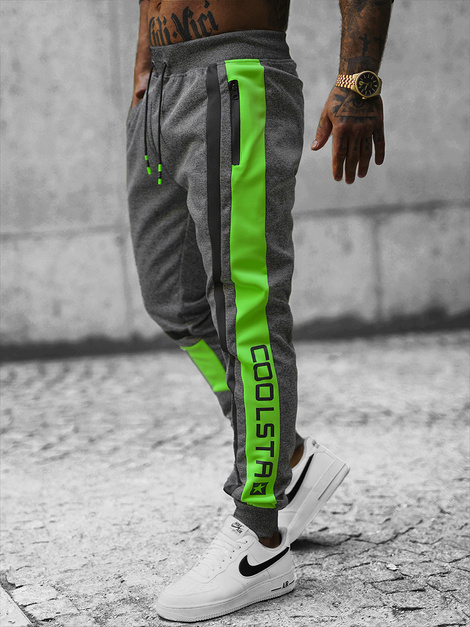 Pantalon de Survêtement Homme Gris foncé OZONEE JS/K10132Z