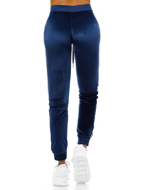 Pantalon de survêtement pour femme Bleu foncé OZONEE O/82273