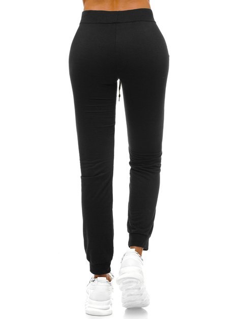 Pantalon de survêtement pour femmes Noir OZONEE O/82055