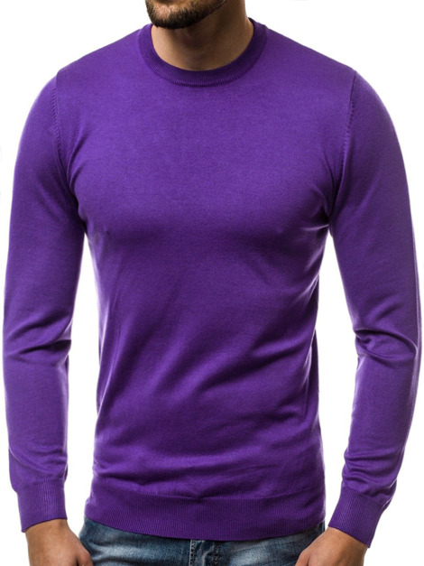 Pullover Homme Violet OZONEE BL/M041