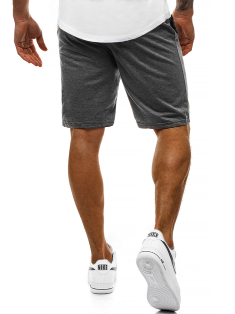 Short Homme Gris foncé OZONEE JS/NP01