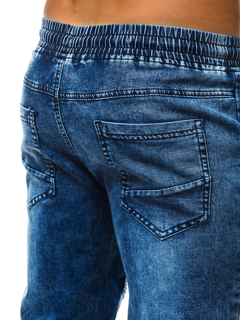 Short en jean Bleu OZONEE RF/HY338