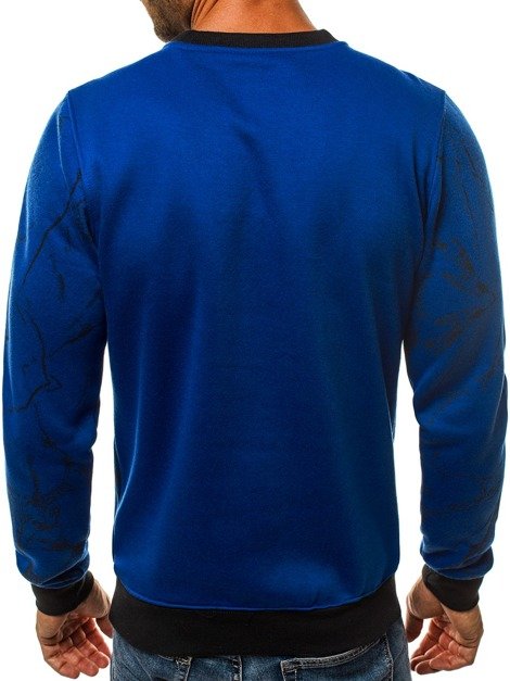 Sweatshirt Homme Bleu OZONEE JS/DD260