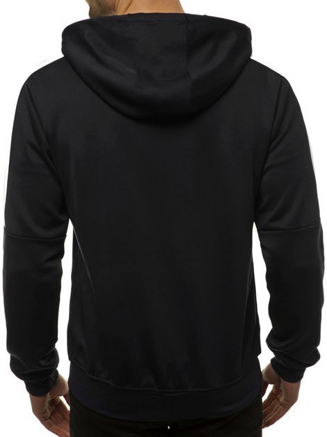 Sweatshirt Homme Noir OZONEE JS/99005