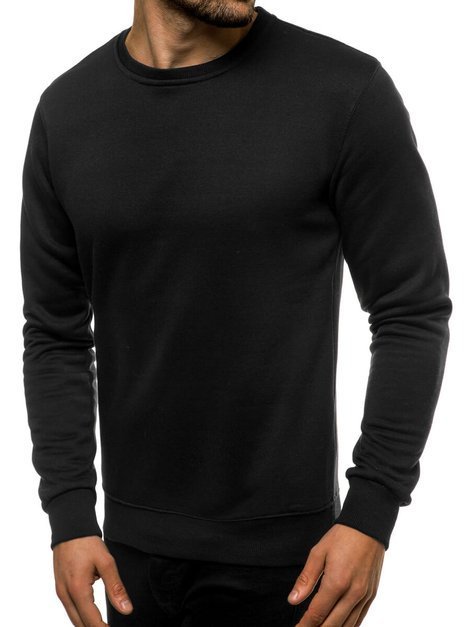 Sweatshirt Homme Noir OZONEE JS/D001