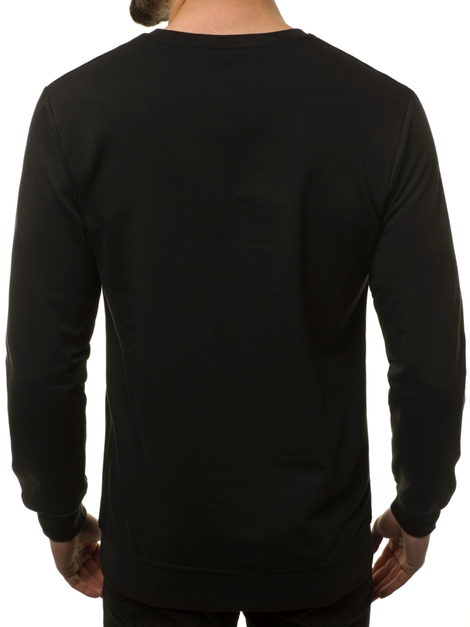 Sweatshirt Homme Noir OZONEE MACH/2105