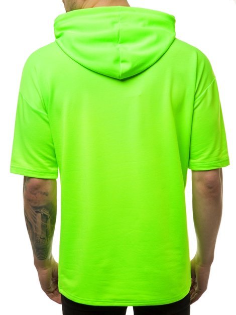 Sweatshirt Homme néon Vert OZONEE MACH/1183