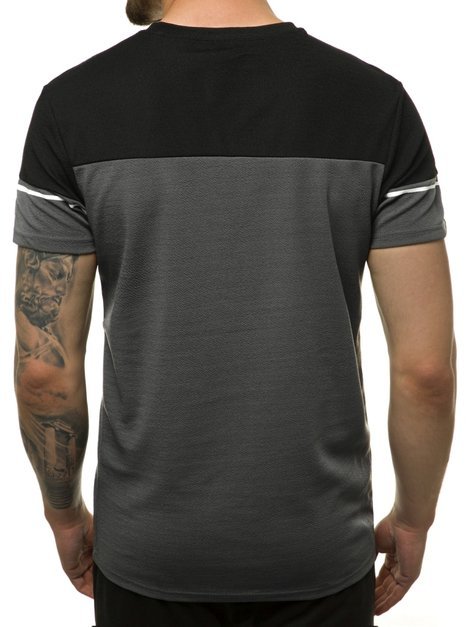 T-Shirt Homme Graphite OZONEE JS/SS11002