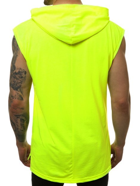 T-Shirt Homme Jaune-néon OZONEE MACH/M1216