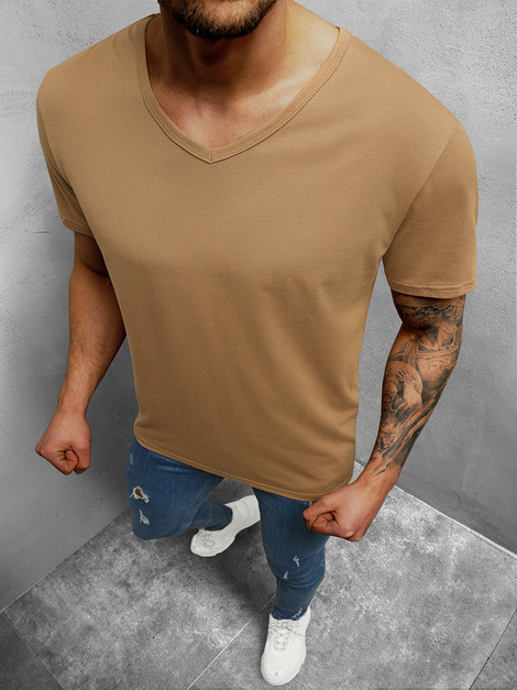 OZONEE Hommes T-shirt manches courtes shirt personnage souligne Camo Basic Fitness js/5004 Mix 