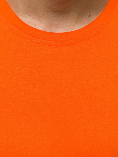 T-Shirt Homme Orange OZONEE JS/712005/32