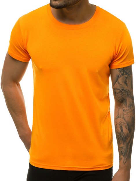 T-Shirt Homme Orange clair OZONEE JS/712005/69