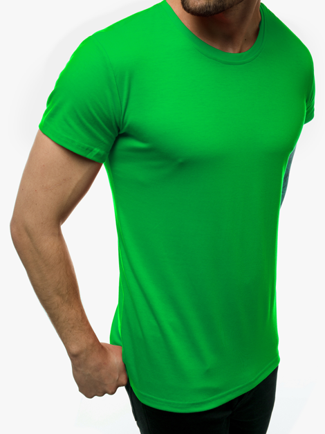 T-Shirt Homme Vert OZONEE JS/712005 