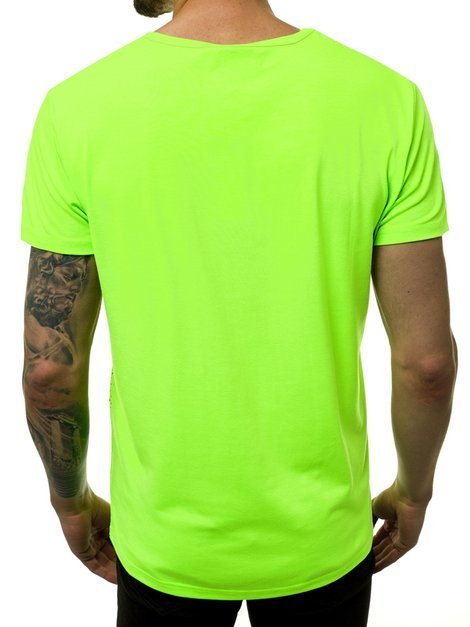 T-Shirt Homme Vert OZONEE JS/KS1975