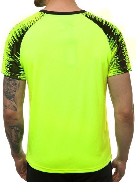 T-Shirt Homme Vert OZONEE JS/KS2069