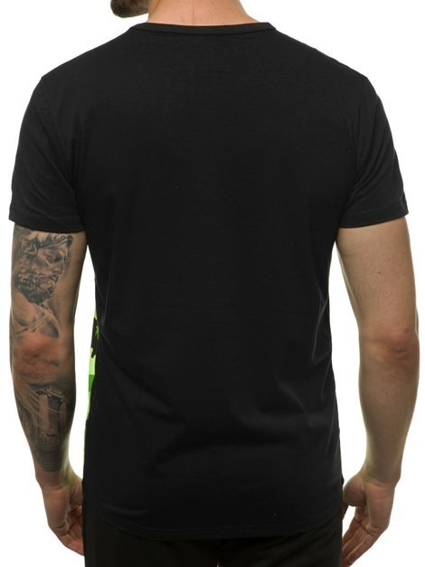 T-Shirt Homme Vert OZONEE JS/SS10985Z