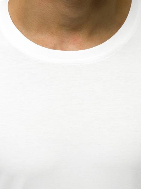 T-shirt à manches longues Homme Blanc OZONEE JS/CX01 