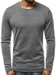 OZONEE B/2097 Pullover Homme Gris