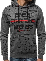 OZONEE JS/DD273 Sweatshirt Homme Graphite