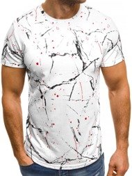OZONEE JS/SS334 T-Shirt Homme Blanc
