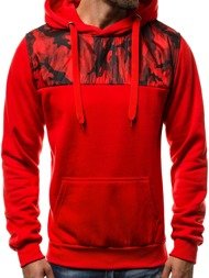 OZONEE JS/TR03 Sweatshirt Homme Rouge